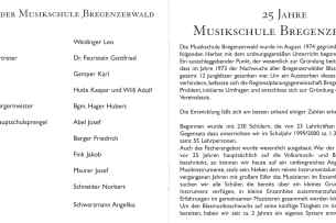 Booklet Jubil&auml;ums CD 1999-2000