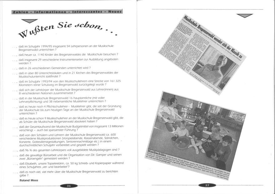 Festschrift 20 Jahre 1994