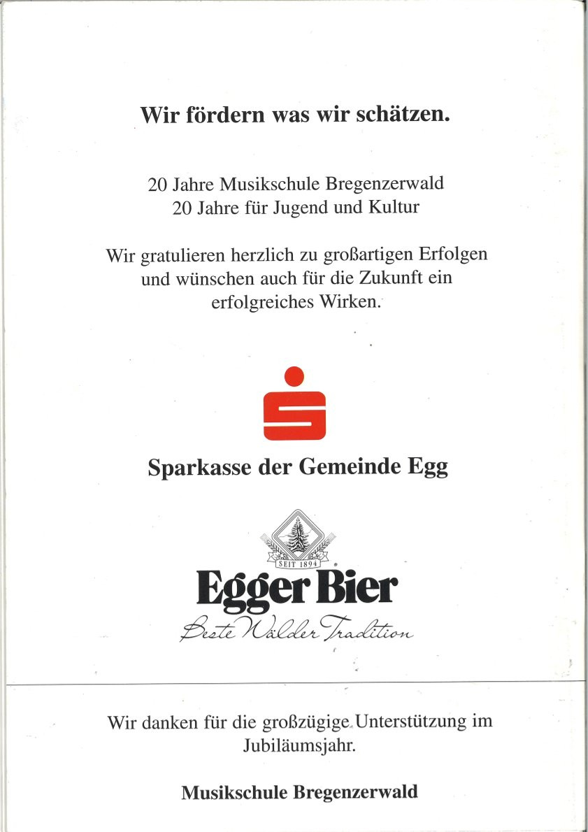 Festschrift 20 Jahre 1994