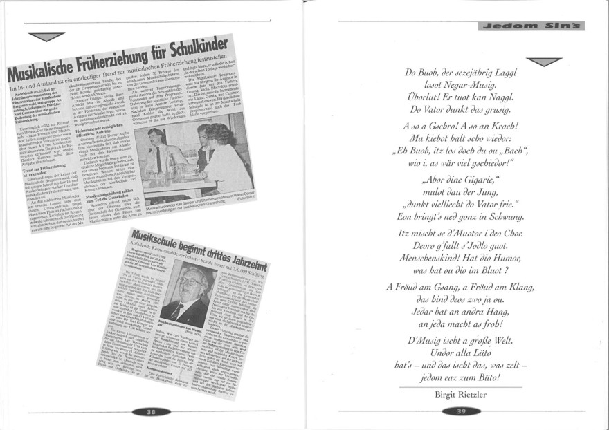 Festschrift 20 Jahre 1994