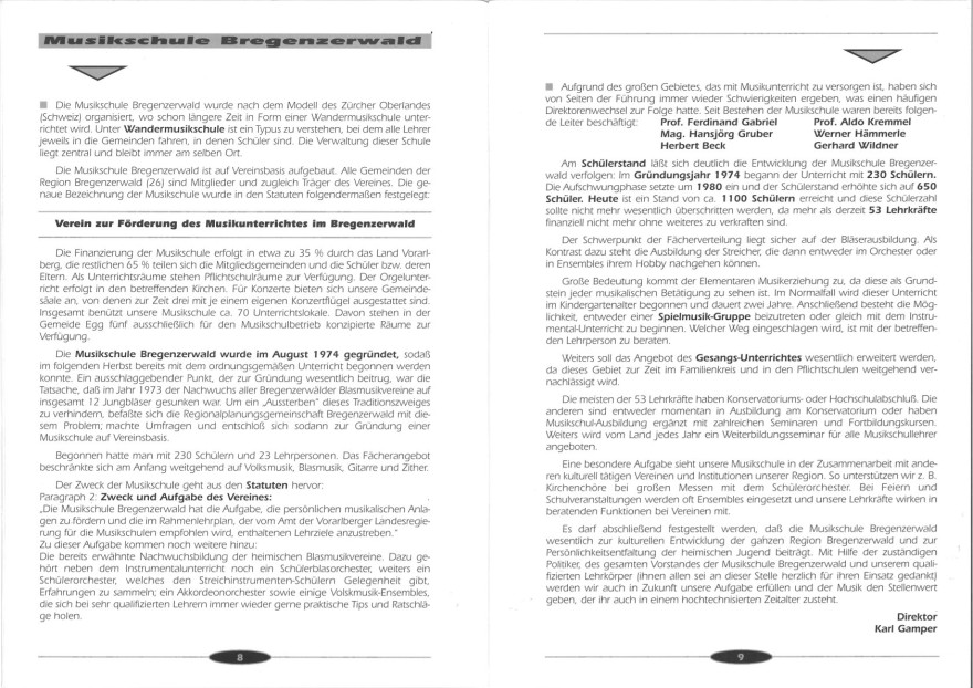 Festschrift 20 Jahre 1994