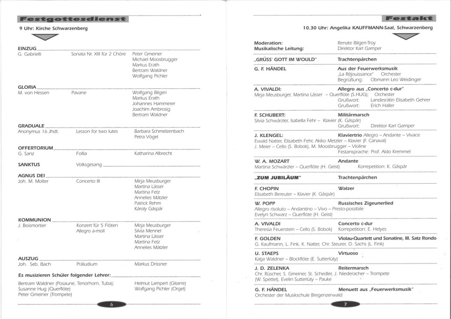 Festschrift 20 Jahre 1994