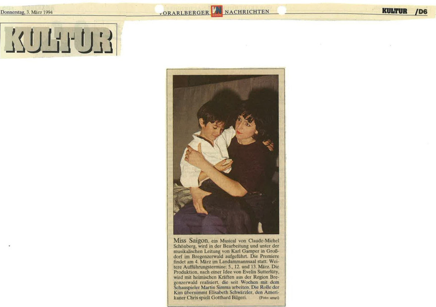 Auff&uuml;hrung Miss Saigon 1994