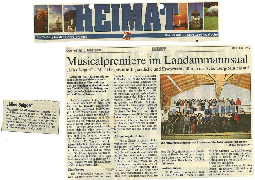 Auff&uuml;hrung Miss Saigon 1994