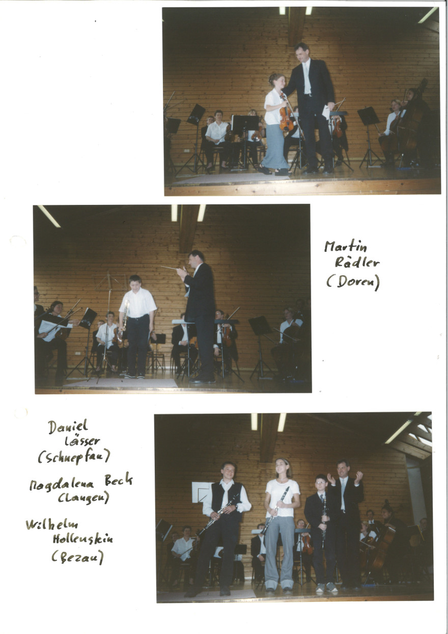 Solisten Orchesterkonzert 1999