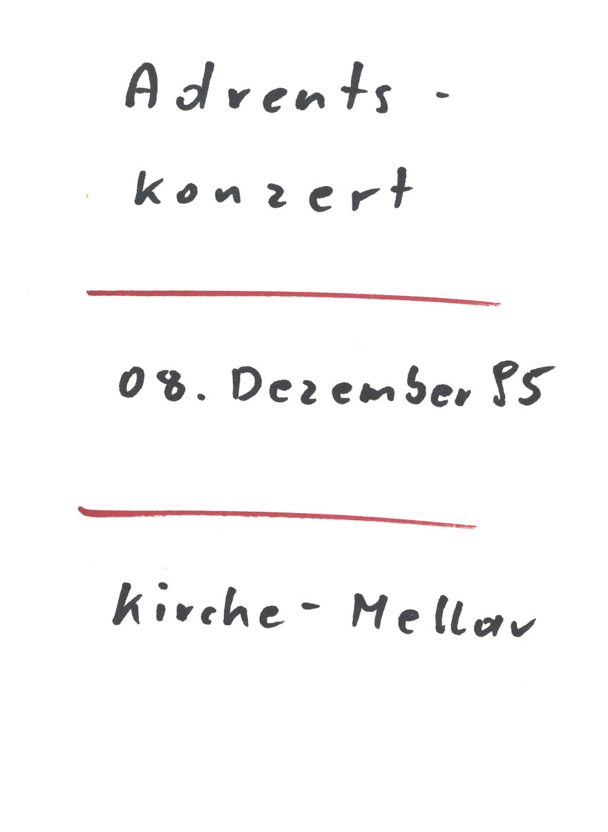Adventkonzert 1995