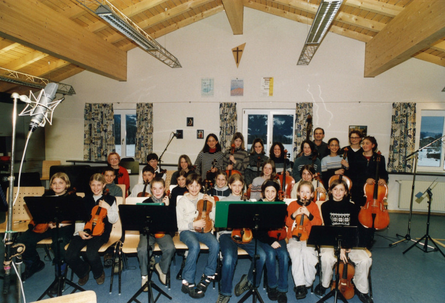 CD Aufnahme 25 Jahre Musikschule