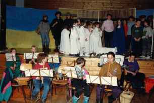 Die Weihnachsgeschichte Generalprobe 1989