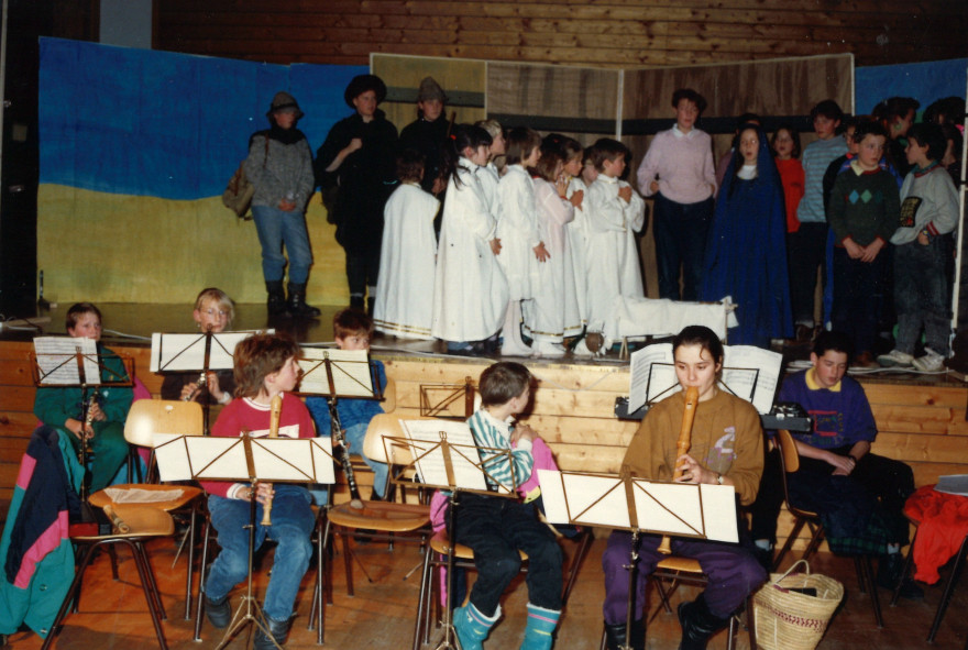 Die Weihnachsgeschichte Generalprobe 1989