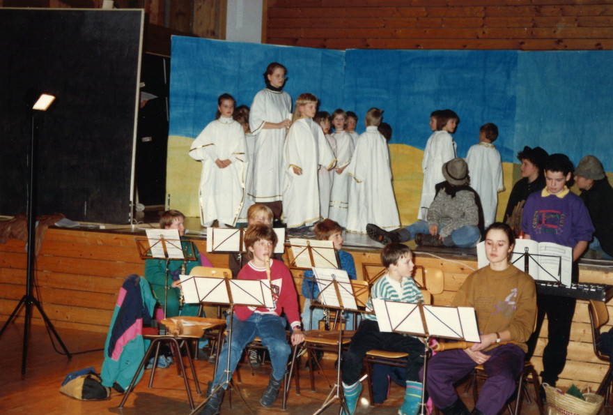 Die Weihnachsgeschichte Generalprobe 1989