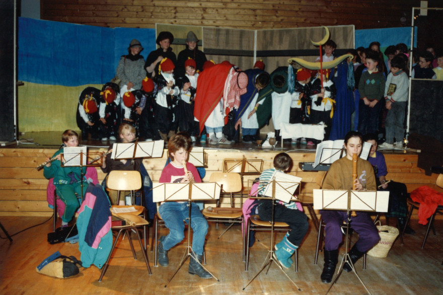 Die Weihnachsgeschichte Generalprobe 1989