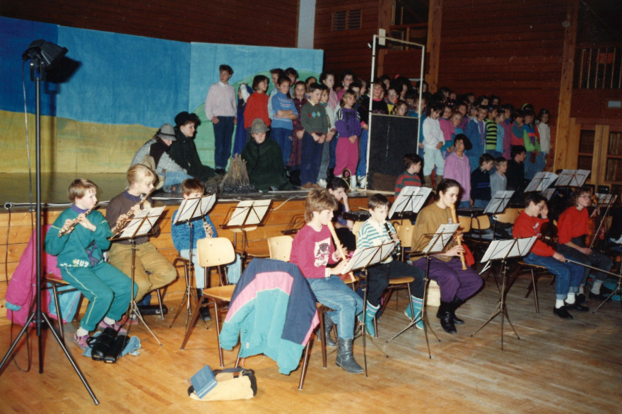 Die Weihnachsgeschichte Generalprobe 1989