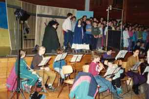 Die Weihnachsgeschichte Generalprobe 1989