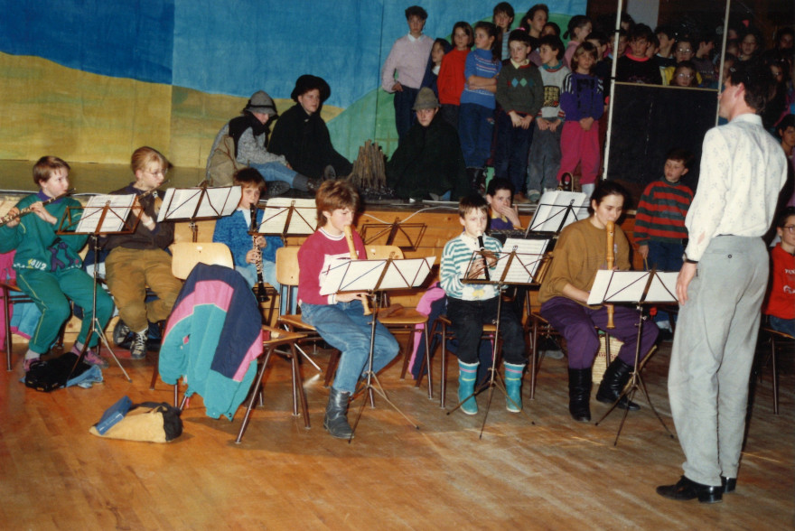 Die Weihnachsgeschichte Generalprobe 1989