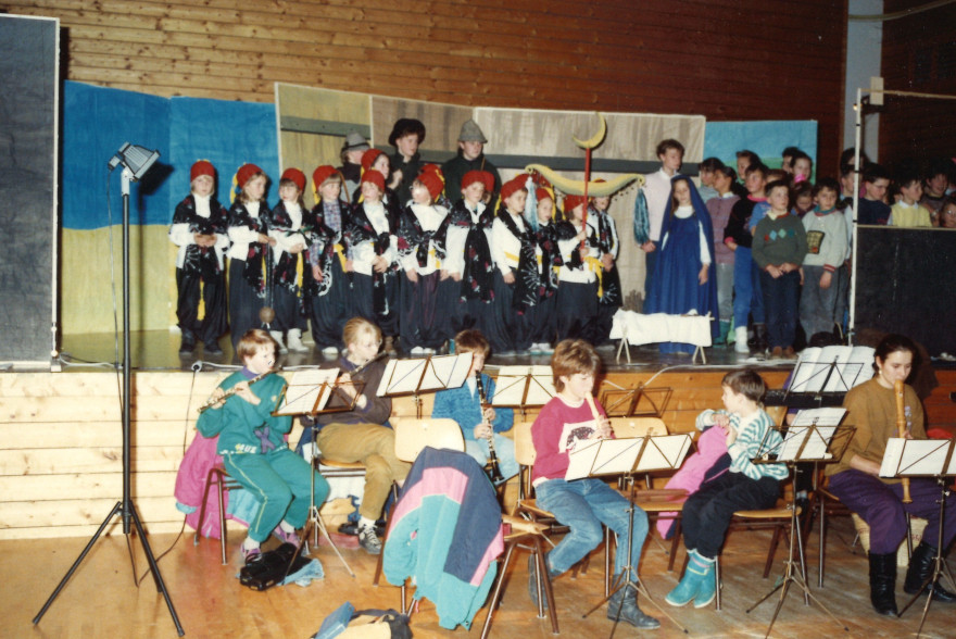 Die Weihnachsgeschichte Generalprobe 1989