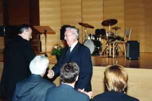 Ehrung Obmann Leo Weidinger 2004