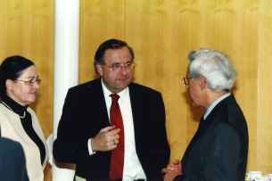 Ehrung Obmann Leo Weidinger 2004