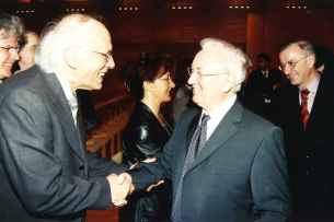 Ehrung Obmann Leo Weidinger 2004