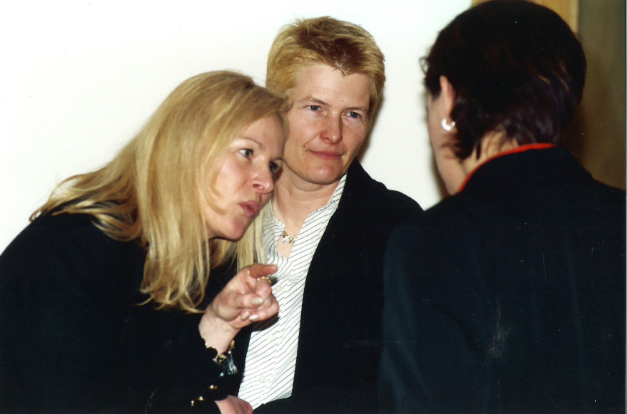 Ehrung Obmann Leo Weidinger 2004