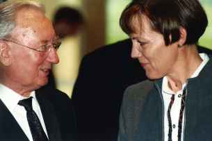 Ehrung Obmann Leo Weidinger 2004