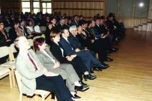Ehrung Obmann Leo Weidinger 2004