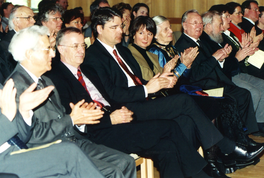 Ehrung Obmann Leo Weidinger 2004