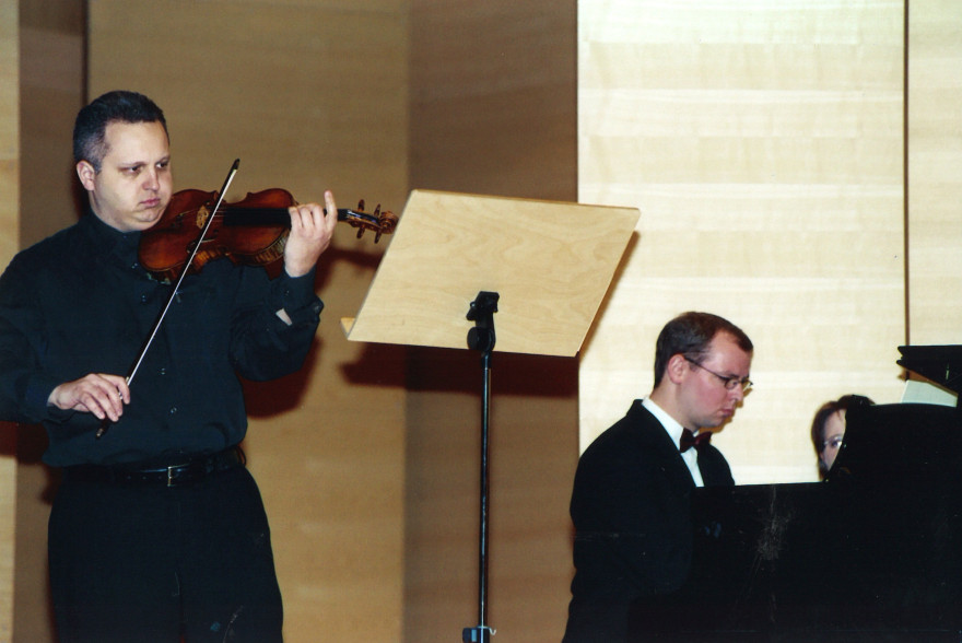 Ehrung Obmann Leo Weidinger 2004