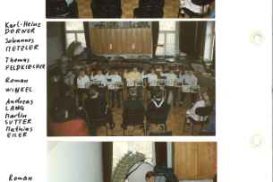 Klassenabend Schlagzeug 1990