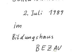 Schlusskonzert 1989