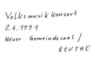 Volksmusikkonzert 1991