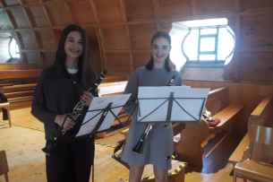 Musikalische Umrahmung der Messe in Schwarzenberg